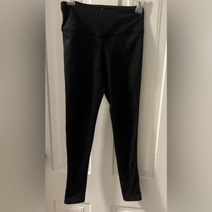 Tesla Black High-Waisted Leggings